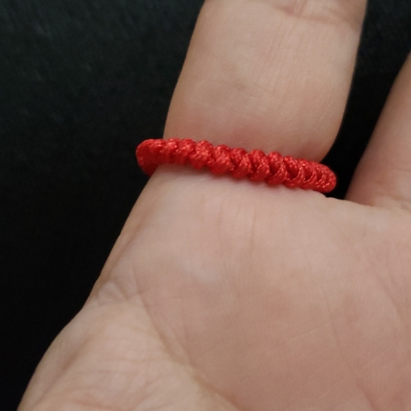 ๐ง NWT Feng Shui Piyao Red Ring Mantra Kabbalah - Picture 7 of 8